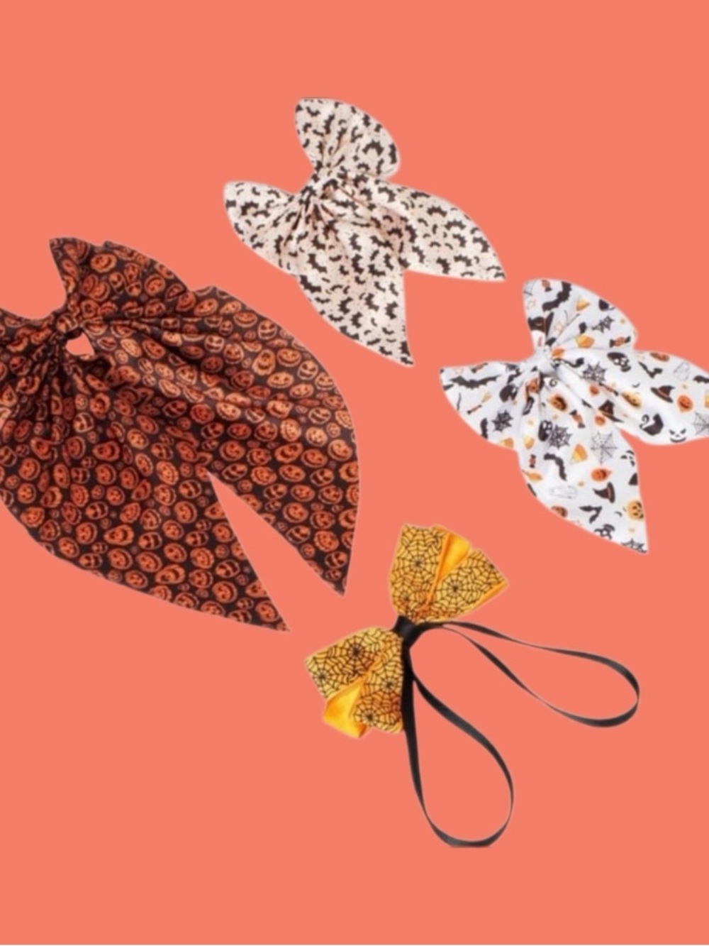 Radhu & Kabby Halloween Authentic hair Bows